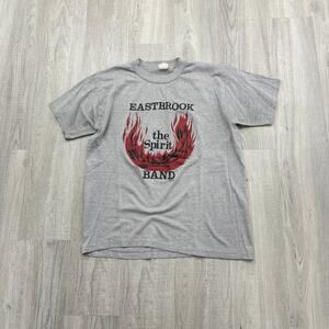 Vintage Eastbrook The Spirit Band Shirt Men's Extra Large Gray 1980s Thin 80s